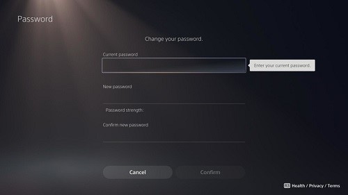 Reset PSN Password on a PS3 