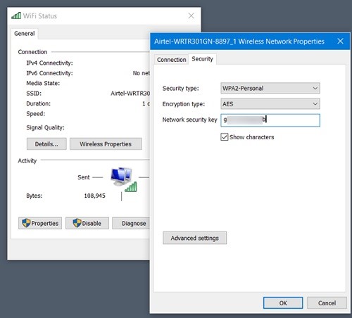 using ssid to crack wpa2 windows 10